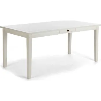 Jídelní stůl Bílý jídelní stůl z borovice Jessica II