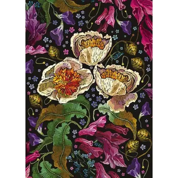 Interdruk Barevné květiny rostliny 1000 dílků