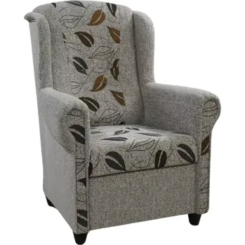 Křeslo Křeslo ušák Jakub - šedohnědé - SLEVA 3% s kodem radost25