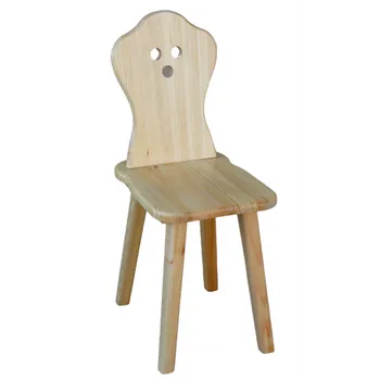 Jídelní židle VOMAKS Jídelní židle dřevěná HORAL | masiv borovice Barva: surové dřevo