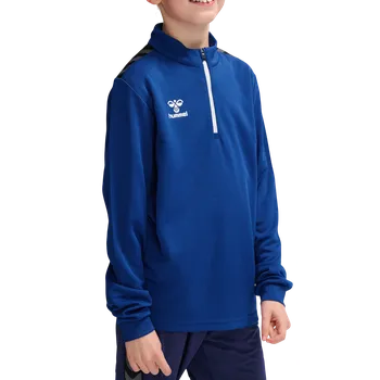 Pánská mikina Mikina Hummel HMLAUTHENTIC HALF ZIP SWEAT KIDS 219974-7045 Velikost 116