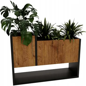 Květináč Květináč Karo C stojací na květiny domů loft květináč retro lancelot