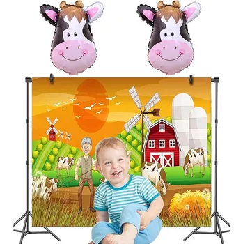 Plakát Nástěnné plátno + 2 fóliové balónky - Farma