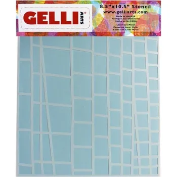 Šablona na Gelli Plate, 21,6x26,7 cm - Ladder, žebřík