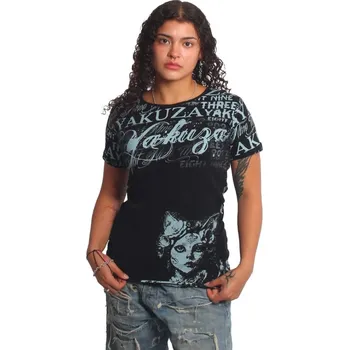 Yakuza Ink. - dámské triko Catz Urban Crew Neck 26107 černé Barva: Černá, Vel: M