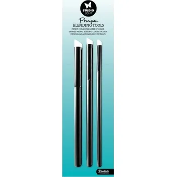 Umělecký štětec Blendovací štětce Studio Light, sada 3 ks - Precizní