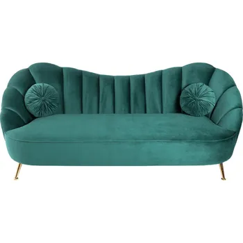 Pohovka Retro pohovka Arielle 220 cm tyrkysová samet