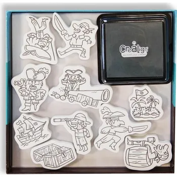 Dětské razítko Créa Lign Pěnová razítka Piráti