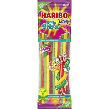 Bonbon Haribo Balla Stixx Fruity Mixx sauer vegan 175g
