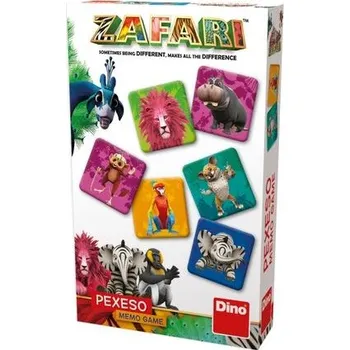 Společenská hra DINO Pexeso Zafari