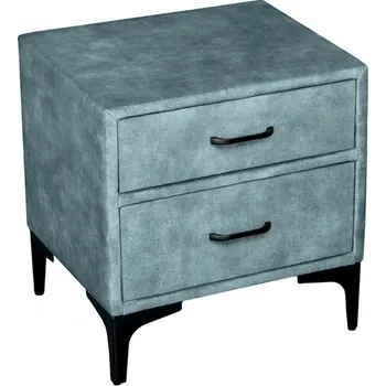 Noční stolek Noční stolek Boutique 50cm petrolejový samet