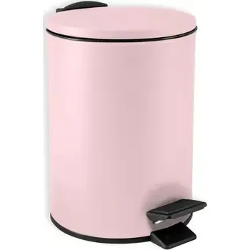 Odpadkový koš Spirella ADELAR pedálový odpadkový koš 3 L matná růžová (7610583205803)