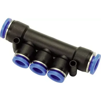 Příslušenství ke kompresoru PKG-68 nástrčná rozdělovací spojka - redukovaná 8/6mm (ABAC)