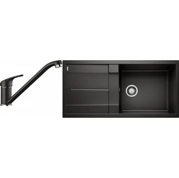 Granitový dřez Set RS Blanco Metra XL 6 S + Blanco Daras (bílá + bílá)