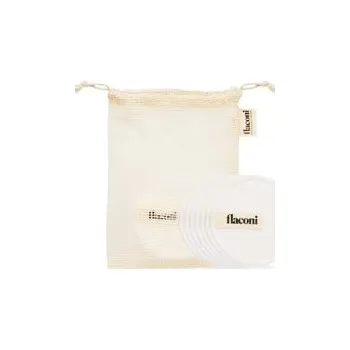 Make-up flaconi Collection Sustainable Collection bambusové bílé Čisticí tamponky