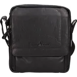 Pánská kožená taška přes rameno Greenwood Monte - černá