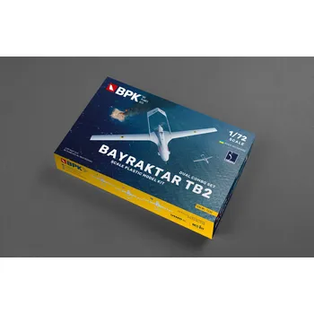 Plastikový model Bayraktar TB2 (Dual combo set) - Big Plane Kits 7230