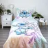 Povlečení Jerry Fabrics Lilo a Stitch Leaves 140 x 200, 70 x 90 cm zipový uzávěr