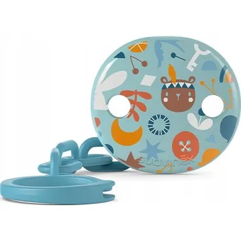 Suavinex klip na dudlík Forest Modrý