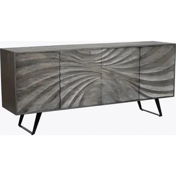 Komoda Komoda Hurricane 175cm šedá masiv akácie