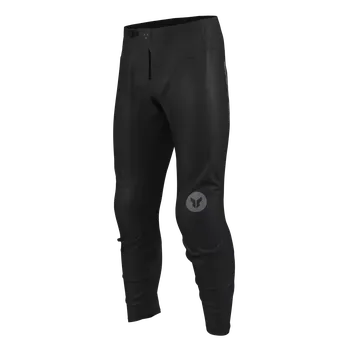 Moto kalhoty Motokrosové - enduro kalhoty THOR RIDEMODE MENACE barva černá/šedá