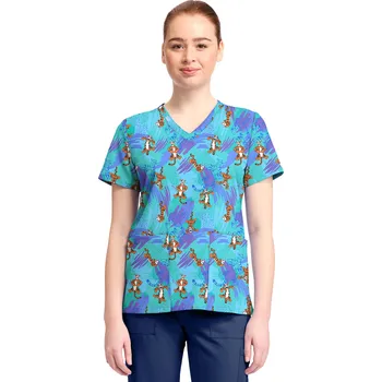 Dámská halenka Tooniforms Zdravotnická dámská halena Disney s potiskem tygra TF796 PHRX Velikost: XS