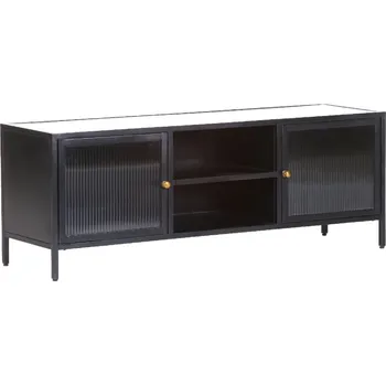 Televizní stolek Kovový tv stolek Bronco s mramorem