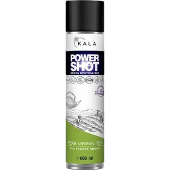 Osvěžovač vzduchu KALA Power Shot Odors Neutraliser Green Tea 600ml
