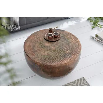 Konferenční stolek Konferenční stolek ORIENT 60 CM měděný II