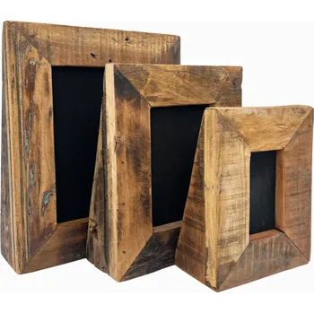 Rám na obraz Sada rámů na obrazy Sumatra 25x30 z recyklovaného dřeva