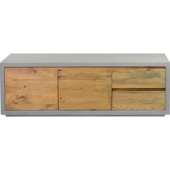 Televizní stolek TV stolek Bridgwater šedý