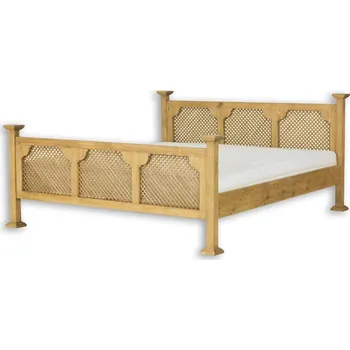 Postel Dřevěná postel Corona IV - výběr moření 90 x 200 cm