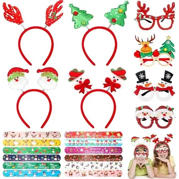 Sportovní čelenka Vánoční doplňky - 20 ks