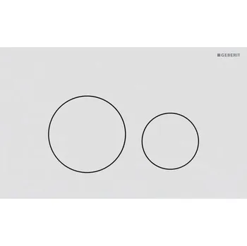 Geberit Sigma40 Ovládací tlačítko bílá matná, easy-to-clean 115.628.JT.1