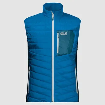 Pánská vesta JACK WOLFSKIN Routeburn Blue