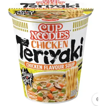 Nudlová polévka s kuřecí teriyaki příchutí Nissin cup 67 g
