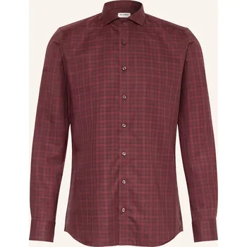 Pánská košile Olymp Pánská Košile Level Five Body Fit, tmavě červená /...