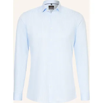 Pánská košile Olymp Pánská Košile No. Six Super Slim, tmavě modrá / bílá, 42