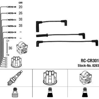 Zapalovací kabel Sada kabelů pro zapalování, 8283