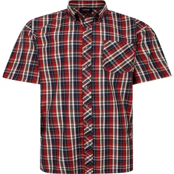 Pánská košile Košile s krátkým rukávem - v nadměrné velikosti 4347 SH422