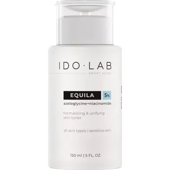 Pleťový krém Ido Lab - Equila - Seboregulační tonikum pro sjednocení tónu pleti na obličej a tělo - 150 ml