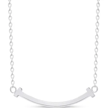 Řetízek Stříbrný řetízek s přívěskem hladké kotvy 2515