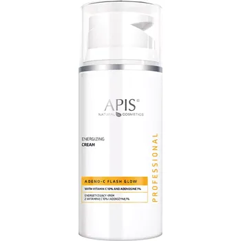 Pleťový krém Apis - Adeno C Flash Glow - Energizující pleťový krém s vitaminem C 10 % a adenosinem 1 % - 100 ml