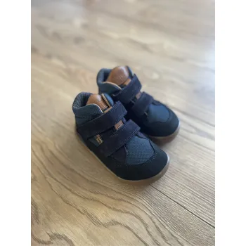 Dívčí polobotky Barefoot kotníčkové boty UP TEX AUTUMN - DARK BLUE (G3110268), Froddo Velikost: 27