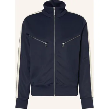 Pánská mikina Palm Angels Pánská Mikinová Bunda, tmavě modrá / krémová, 50