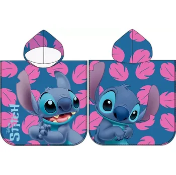 Carbotex dětské pončo Lilo a Stitch Malý Rošťák 50x115 cm