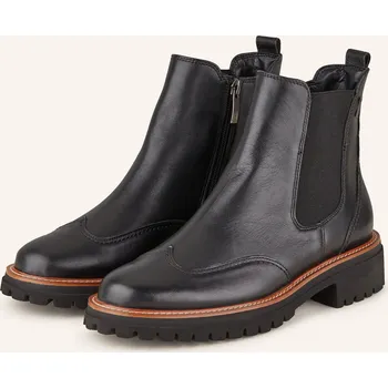 Dámské tenisky Paul Green Dámské Chelsea Boty, černá, 38,5