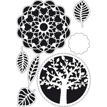 Šablona Efco, A4 - Mandala/lapač snů