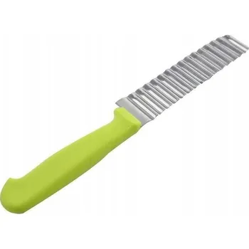 Kuchyňský nůž Nůž vroubkovaný na hranolky, ocelový, 23 cm