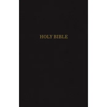 KJV, Thinline Reference Bible, Bonded Leather, Black, Red Letter Edition, Comfort Print - Thomas Nelson